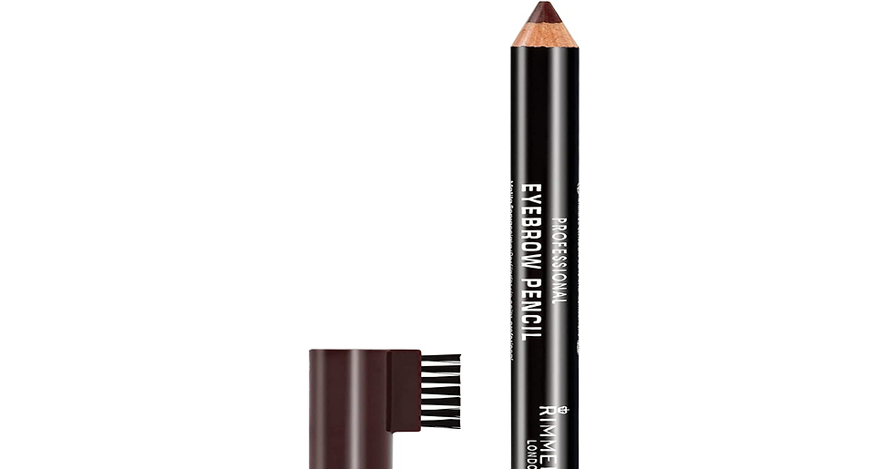 Rimmel London Professional Eyebrow Pencil, Dark Brown, 1.4G
