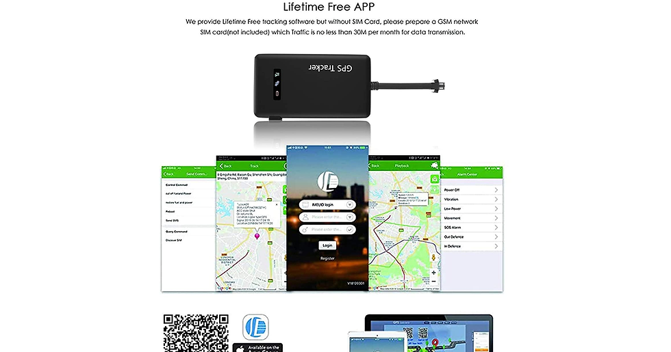 Thumbnail: Likorlove -Vehicle Car GPS Tracker Tracking Device Mini GSM GPRS SMS Locator Glo