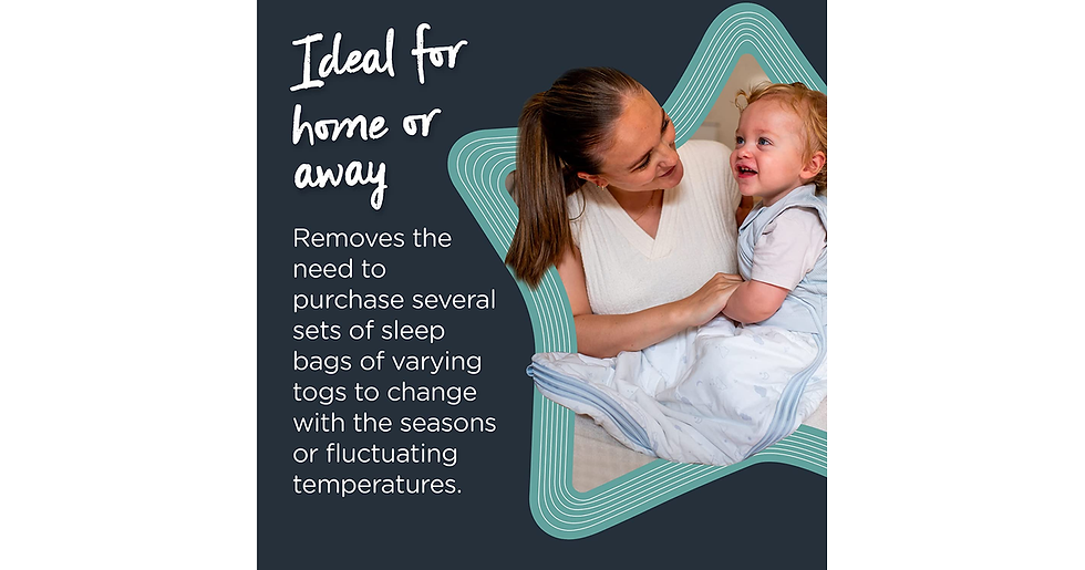 Thumbnail: Tommee Tippee All-Season Sleep Bag for Newborns, 0-6M, the Original Grobag, Deve