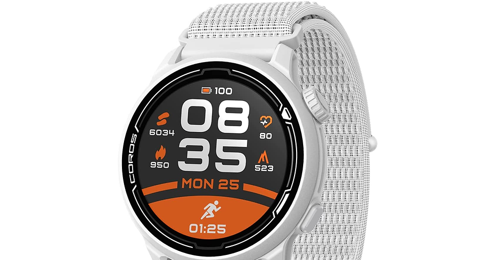 Thumbnail: COROS PACE 2 Premium GPS Sport Watch with Nylon or Silicone Band, Heart Rate Mon