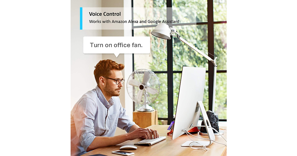 Thumbnail: Tp-Link Tapo Smart Plug Wi-Fi Outlet, Works with Alexa (Echo and Echo Dot), Goog