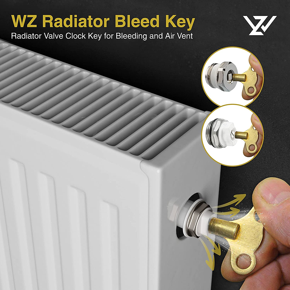Thumbnail: Radiator Bleed Key- Radiator Valve Clock Key for Bleeding and Air Vent- Made of