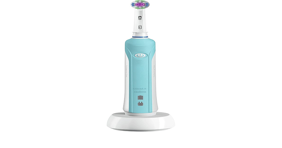 Thumbnail: Oral-B 1 Pro Electric Toothbrush with Pressure Sensor, 1 Handle, 1 Toothbrush He