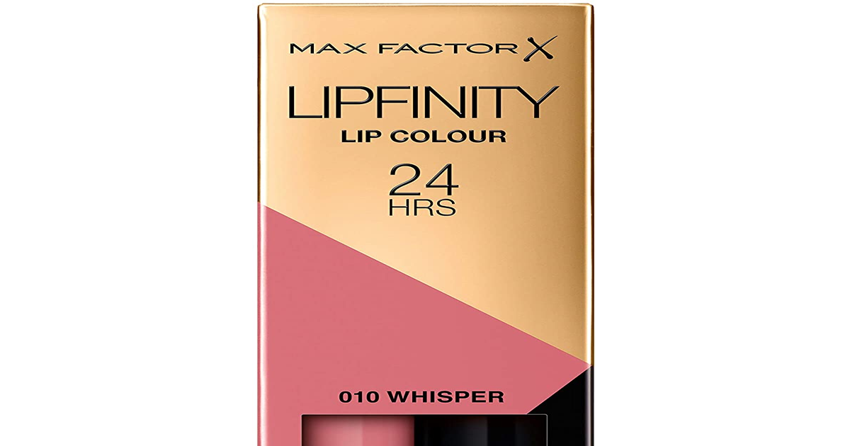 Max Factor Lipfinity 2-Step Long-Lasting Lipstick, 24 Hour Effect with Luscious