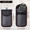 Thumbnail: 2 Pack Small Faraday Pouch for Car Keys, Car Key Signal Blocking Bag for Car, RF