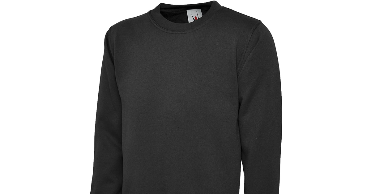 Uneek 300G Plain Classic Crewneck Sweatshirt