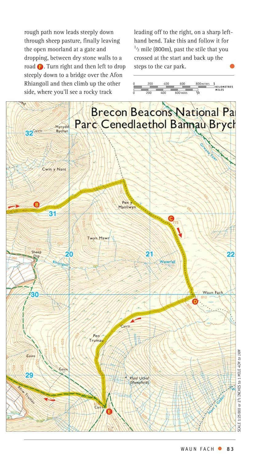 Thumbnail: Brecon Beacons Pathfinder Walking Guide | Ordnance Survey | Pathfinder 18 | 28 O