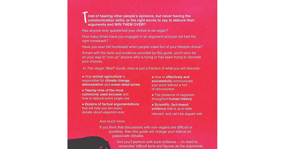 Thumbnail: The Vegan "Beef" Guide: All the Answers to Win Every Argument about Veganism You