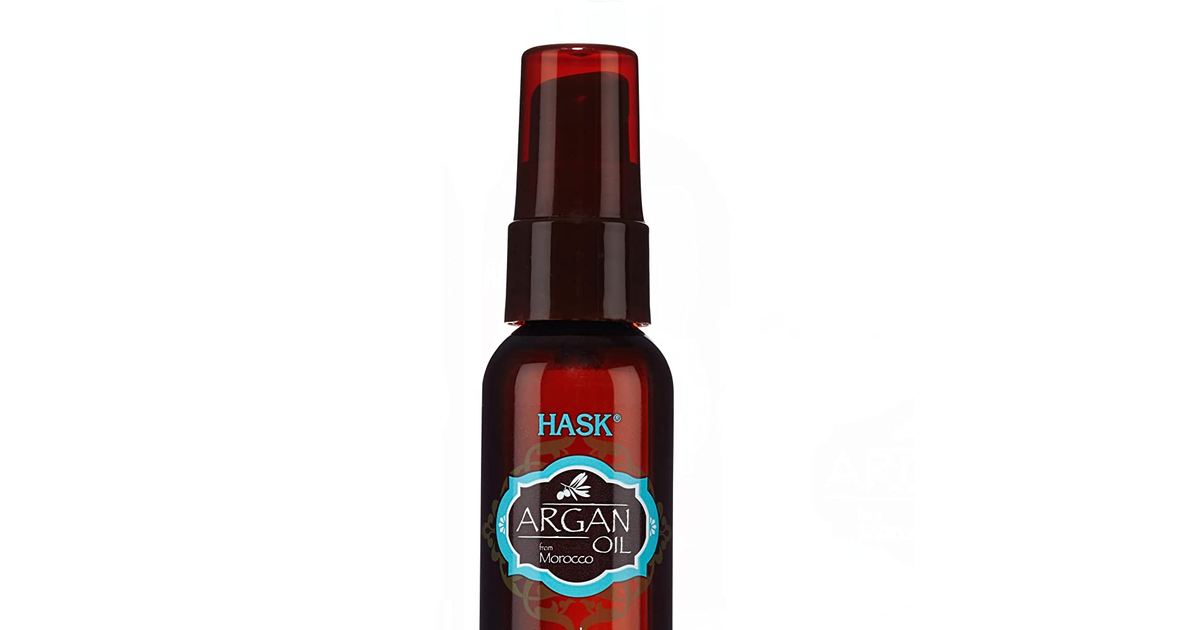 HASK ARGAN OIL Hair Oil for Shine and Frizz Control Repairing for All Hair Types