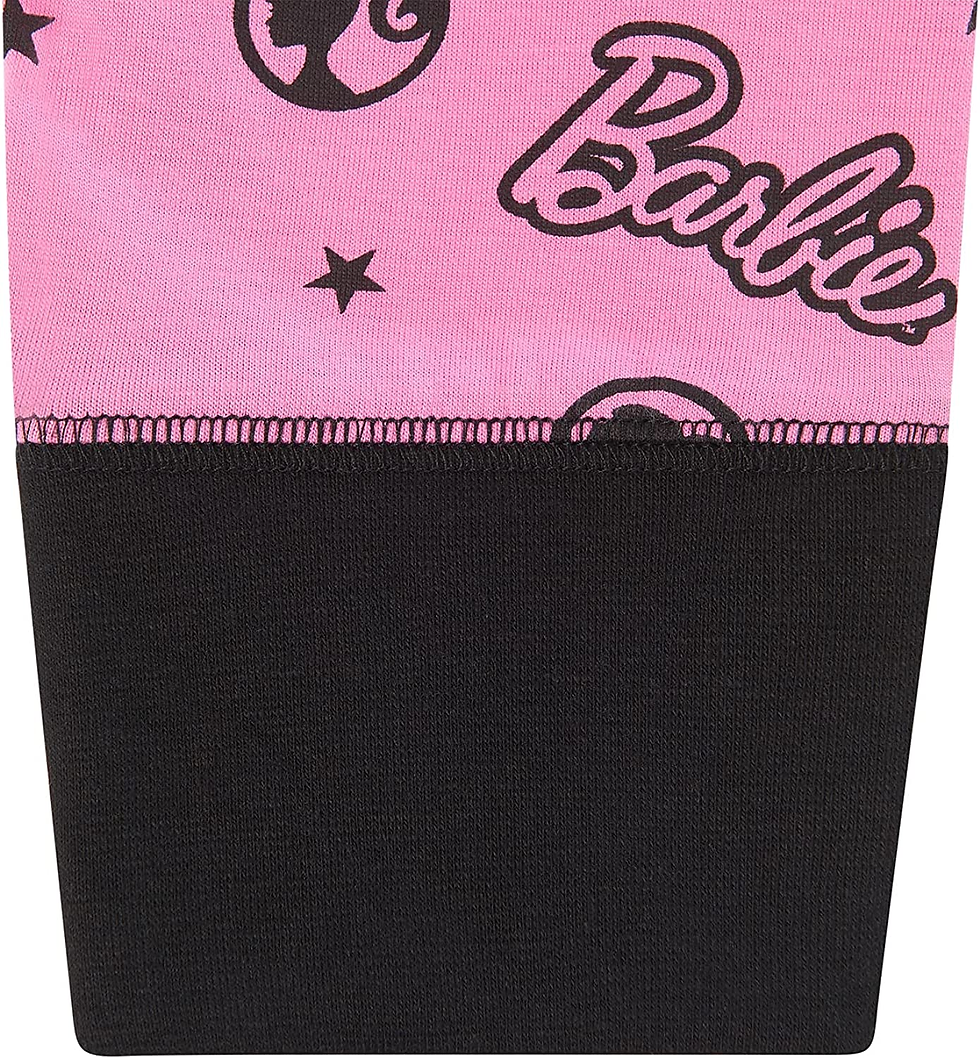 Thumbnail: Girls Pyjamas PJ Set, Doll Pyjamas for Girls, Ages 3 to 10 Years, Official  Merc