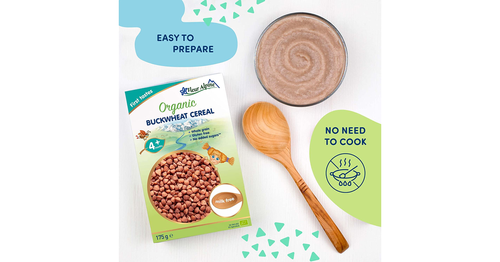Baby Rice Cereal FLEUR ALPINE Organic Buckwheat Milk Baby Cereal