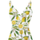 Thumbnail: Freshhoodies Womens Summer Dress Lady V Neck Sleeveless Strappy Tunic Boho Flora