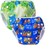Thumbnail: Teamoy Reusable Swim Nappy(2 Packs) for Baby Boys& Girls, Comfortable, Washable 