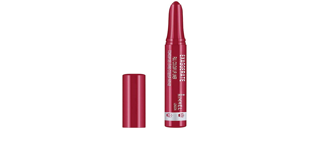 Rimmel London Exaggerate Lip Liner, 24 Red Diva,.