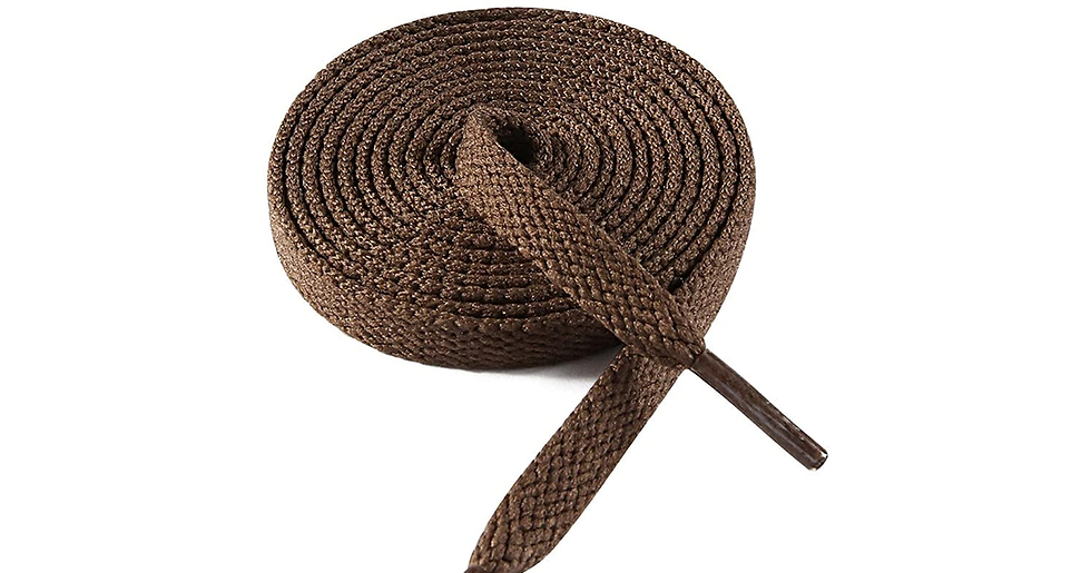 Thumbnail: VSUDO Flat Trainers Shoelace, 8Mm Wide Shoe Lace for Sneakers, Premium Trainer S