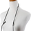 Thumbnail: 3Pcs Eyeglasses Straps Chain, PU Leather Non-Slip Spectacles Cord Retainer Lanya