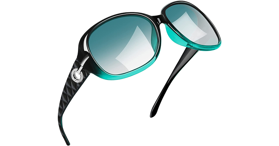 Thumbnail: Joopin Oversized Polarised Sunglasses for Women, UV400 Protection Large Frame Wo