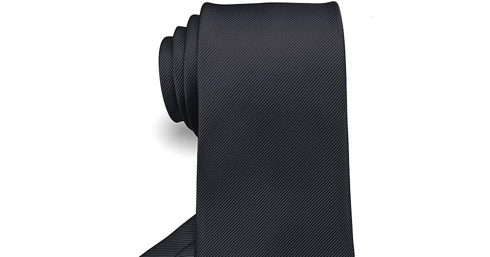 Thumbnail: JEMYGINS 3.15" Solid Color Tie Formal Necktie for Men (8Cm)
