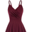 Thumbnail: GRACE KARIN Women Retro V-Neck Spaghetti Dress A-Line Flared Party Prom Cami Dre