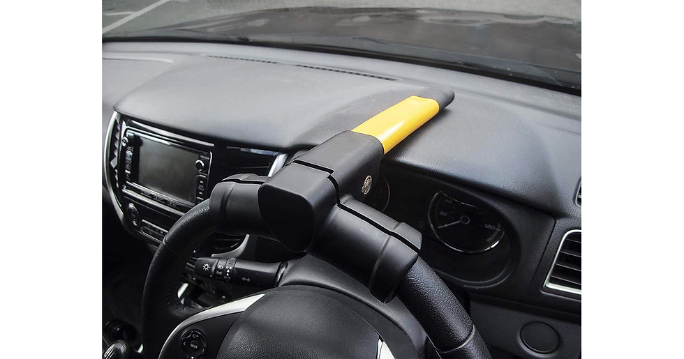 Thumbnail: UKB4C Car Steering Lock Universal Fit Maximum Security Steering Wheel Lock for C