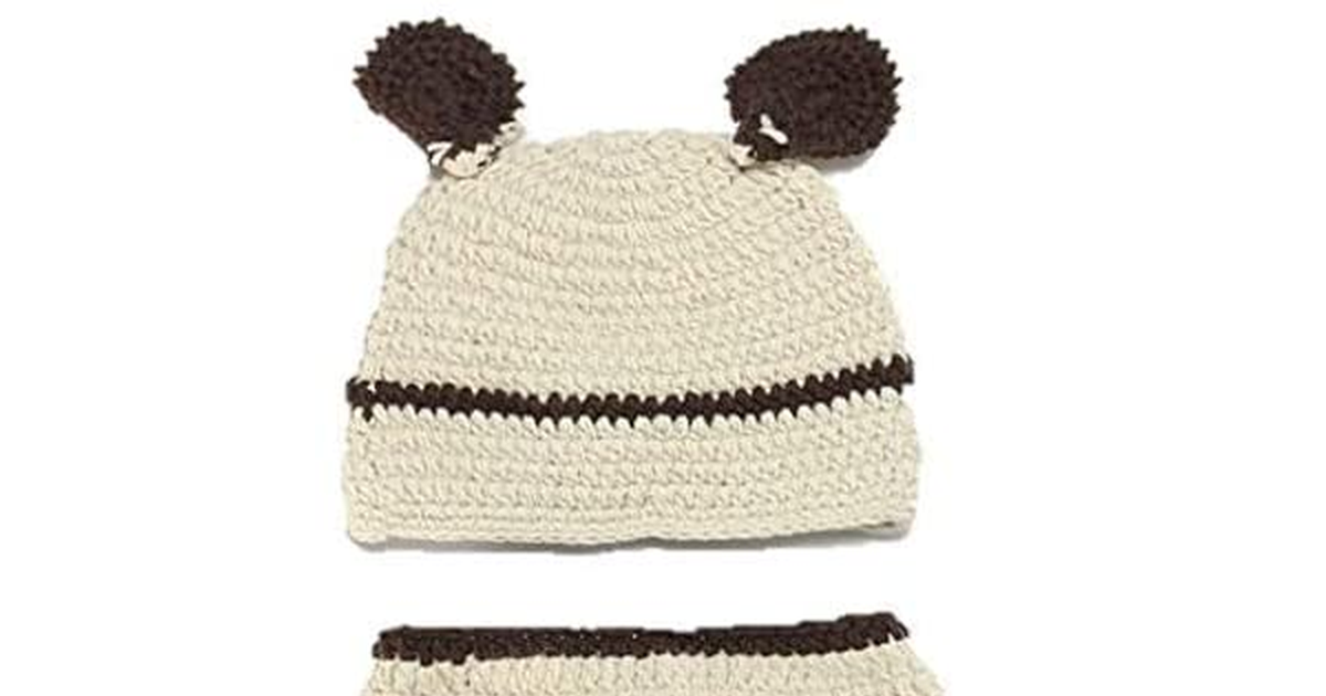 Bear, Newborn Baby Girl Boy Crochet Knit Costume Photo Photography Prop Hats Out