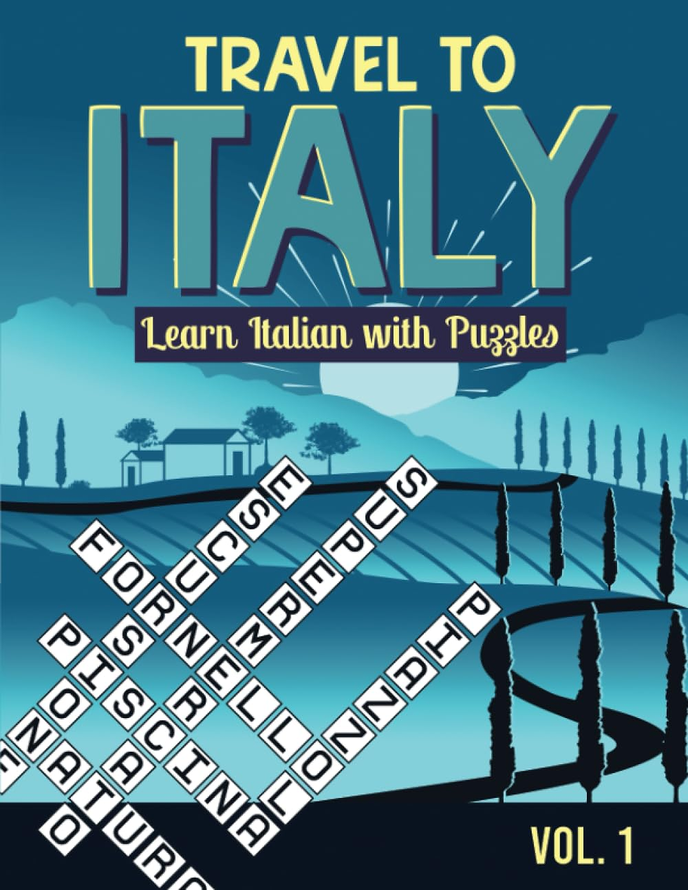 Thumbnail: Travel to Italy: Learn Italian with Puzzles: 1 (Italian Language Learning Puzzle