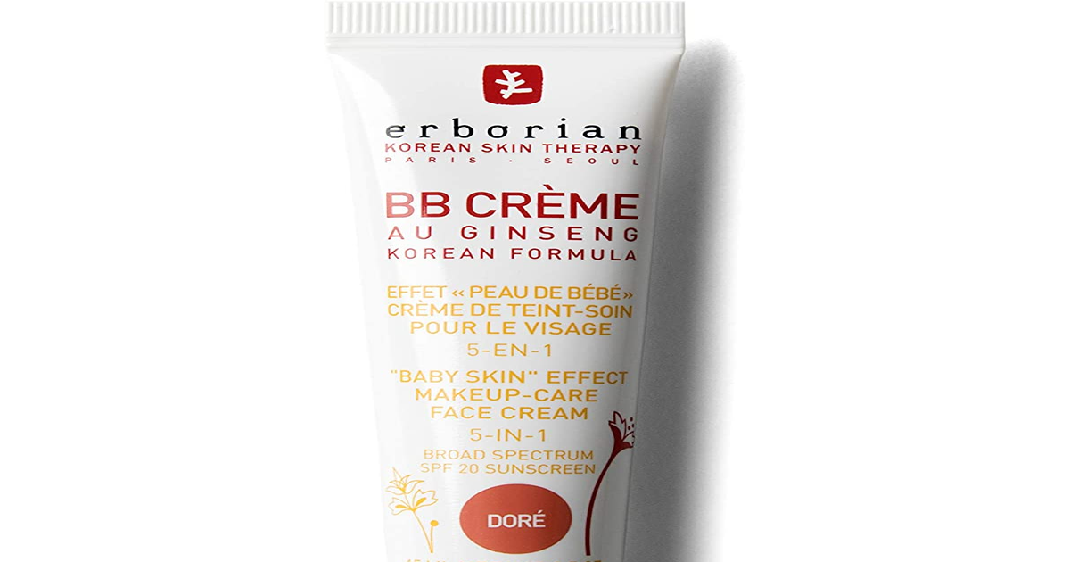 Erborian BB Cream with Ginseng - Imperfection Covering Foundation with Baby Skin