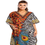Thumbnail: New Ladies Oversized Maxi Kimono Kaftan Tunic Kaftan Dress Free Size