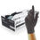Thumbnail: UNICARE 2503A PF Nitrile Gloves, Black, M (Pack of 100)