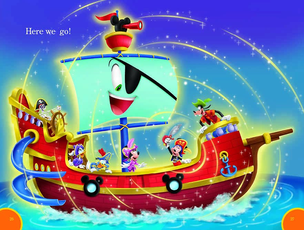 Thumbnail: Mickey Mouse Funhouse: World of Reading: Pirate Adventure New New