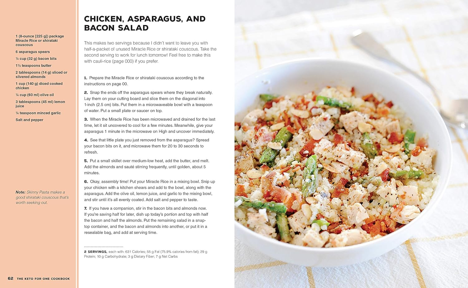 Keto for One Cookbook