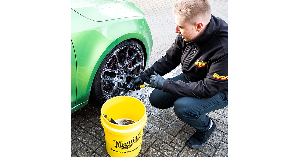 Thumbnail: Meguiar'S X190700EU Supreme Microfibre Angled Wheel Cleaning Brush, Medium, Comp