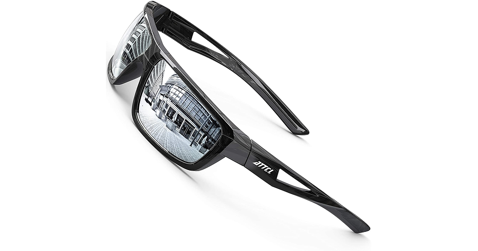 Thumbnail: ATTCL Mens Sports Polarized Sunglasses for Men Cycling Driving Fishing 100% UV P