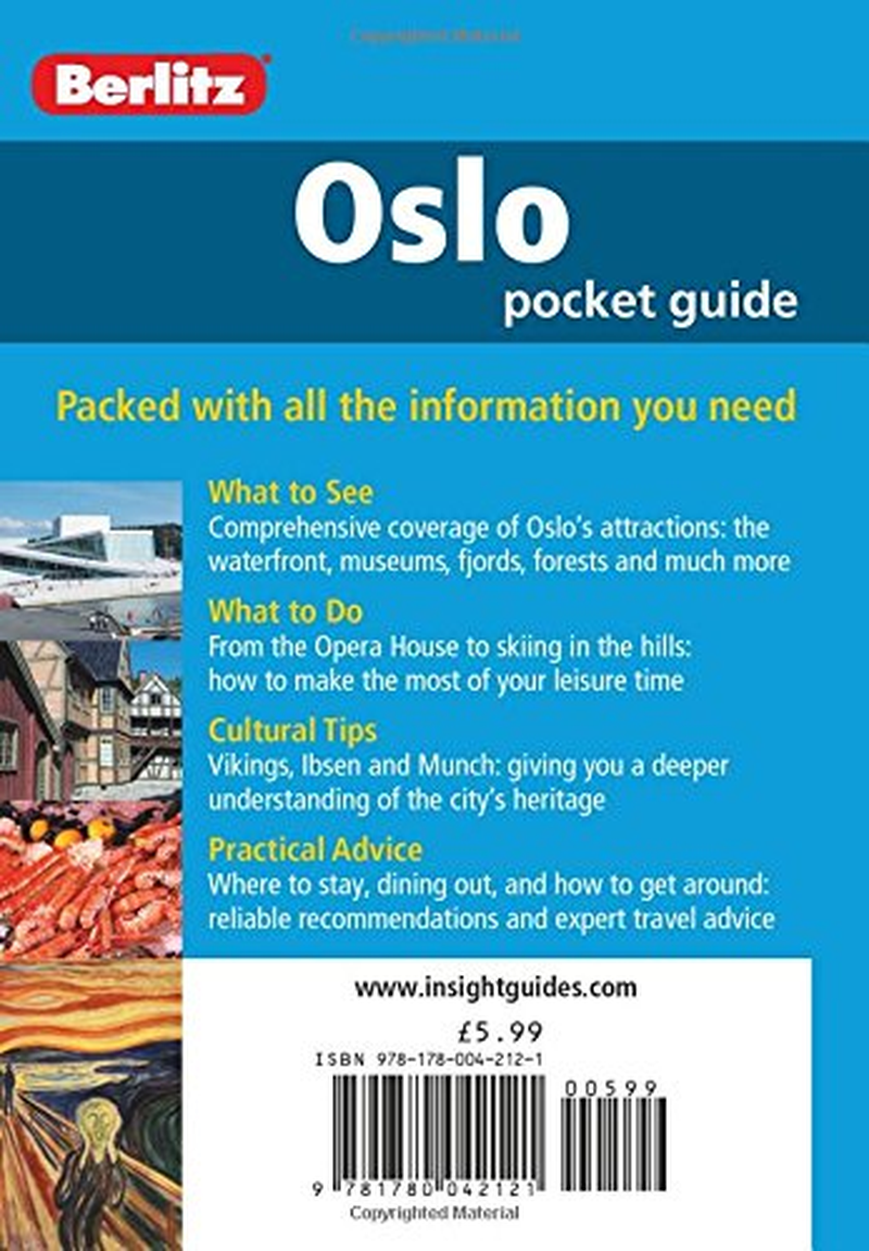Thumbnail: Berlitz Pocket Guide Oslo (Travel Guide) (Berlitz Pocket Guides, 8) the New