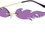 Thumbnail: Fire Flame Sunglasses Rimless Flame Glasses Weird Funky Cool Festival Sunglasses