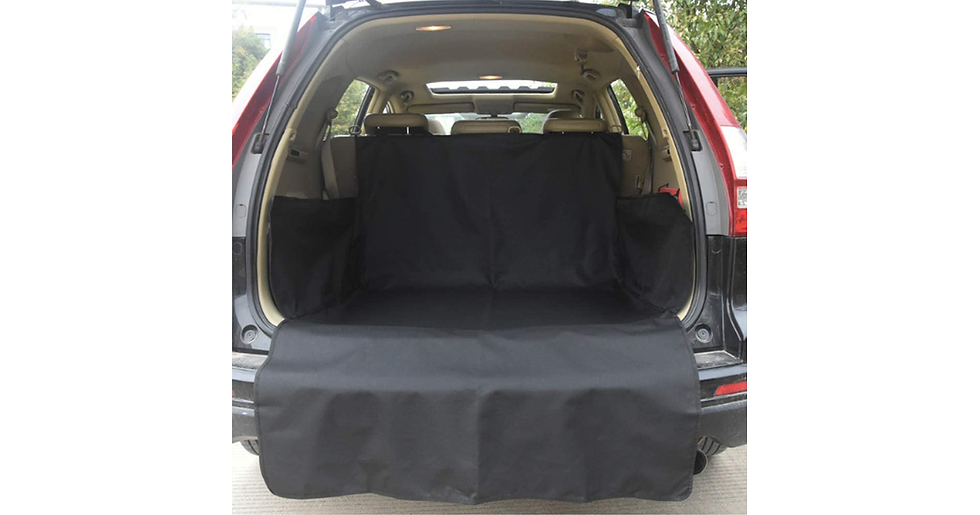 Thumbnail: Wefine Car Boot Liner for Dogs Universal Waterproof Car Boot Cover with Bumper F