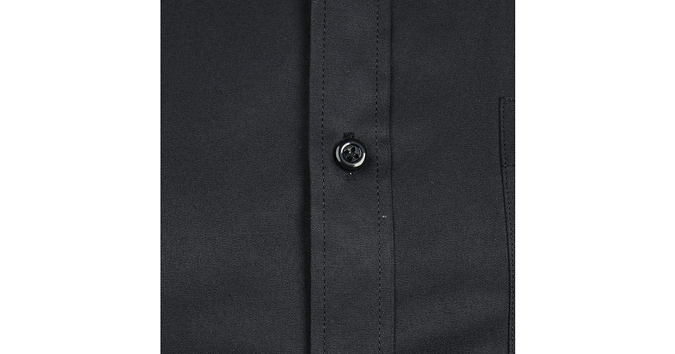 Thumbnail: PARKLEES Men'S Long Sleeve Dress Shirt Solid Slim Fit Casual Business Formal But