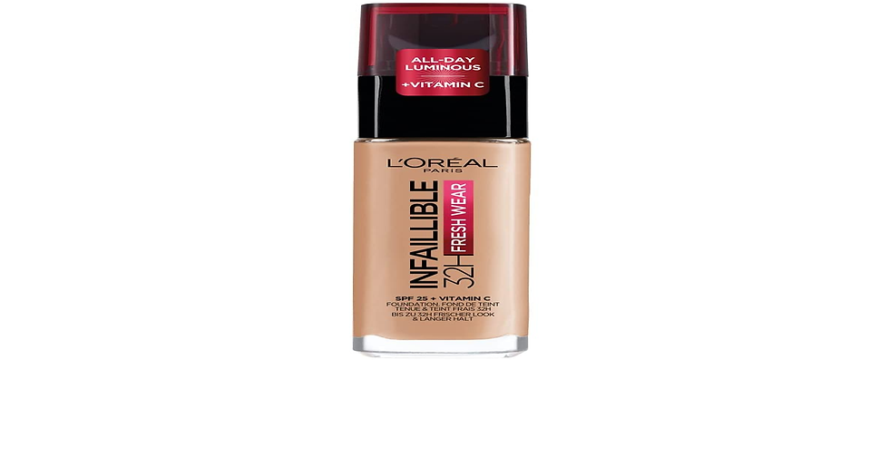 Thumbnail: L'Oreal Paris Infallible 32H Fresh Wear Foundation 15 Porcelain, Longwear, Weigh