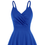 Thumbnail: GRACE KARIN Women Retro V-Neck Spaghetti Dress A-Line Flared Party Prom Cami Dre
