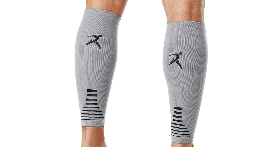 Thumbnail: Rymora Calf Compression Sleeves (Ideal for Shin Splints, Running, Sports for Men