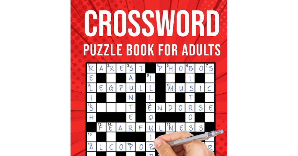 Puzzle Book for Adults