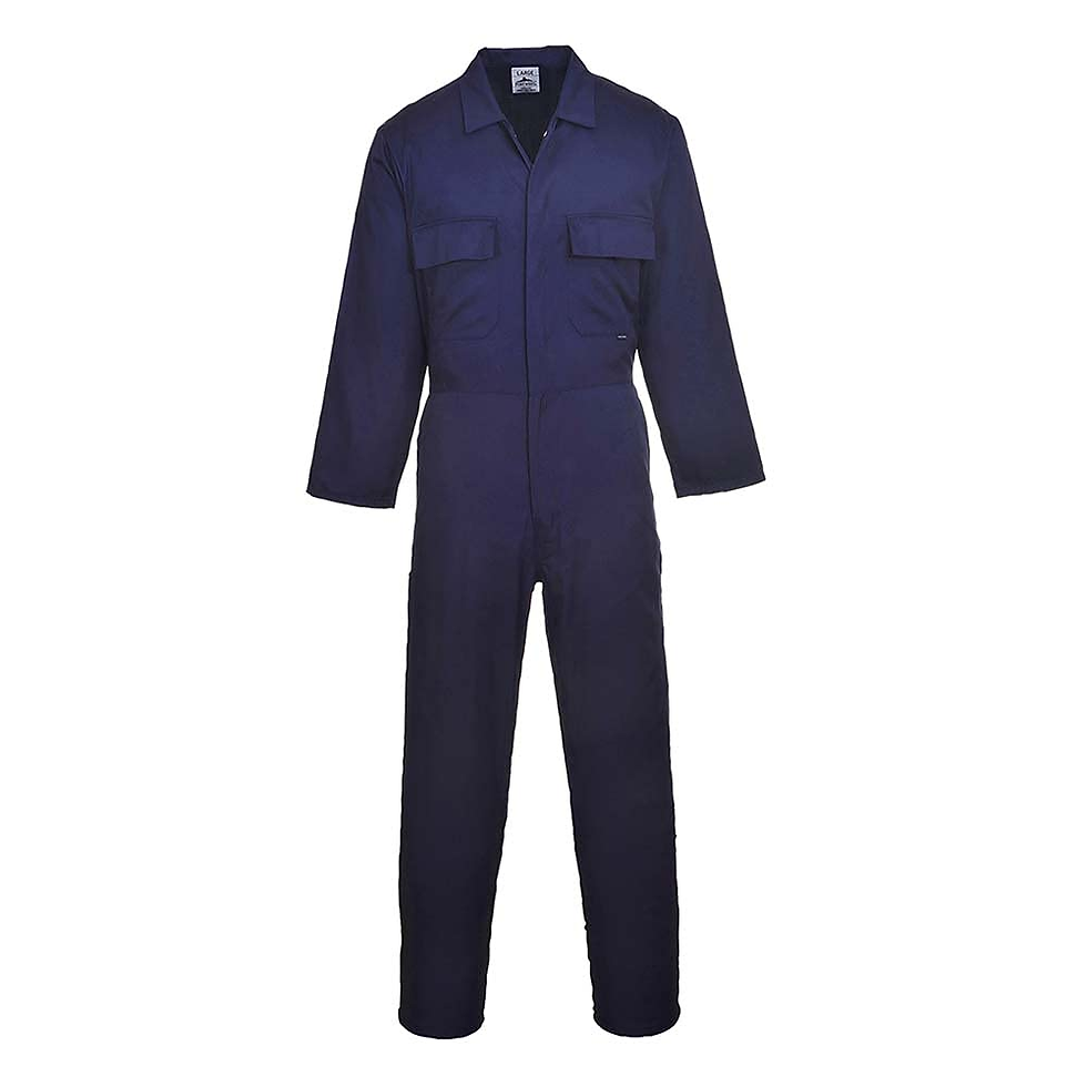 Thumbnail: Portwest Euro Work Coverall, Size: L, Colour: Navy, S999NARL