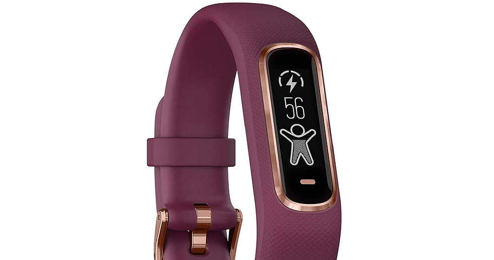Thumbnail: Garmin Vivosmart 4 Smart Activity Tracker with Wrist-Based Heart Rate and Fitnes