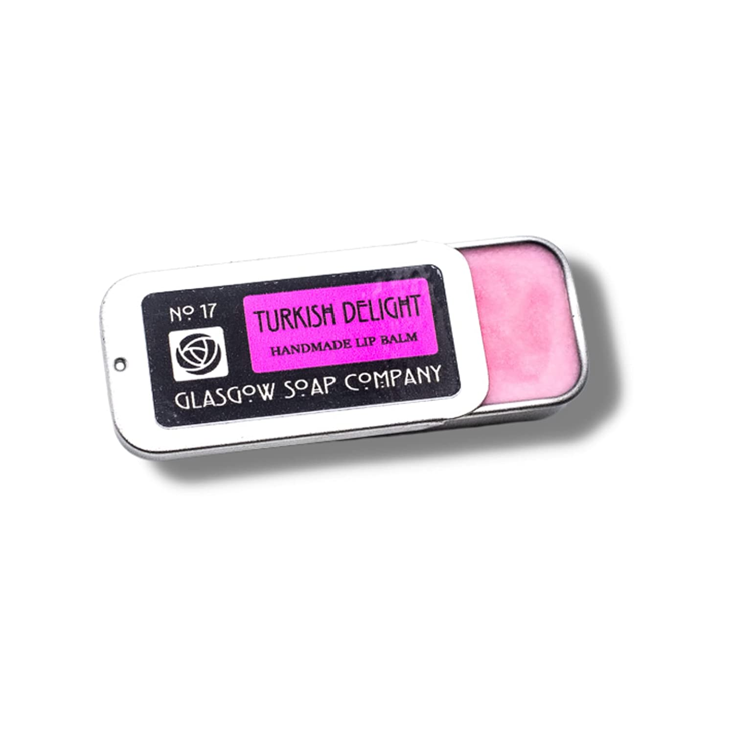 Turkish Delight Lip Balm Made with Coconut Oil, Shea Butter and Beeswax -10Ml.