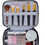 Thumbnail: MKPCW Makeup Bags Double Layer Travel Cosmetic Cases Make up Organizer Toiletry 