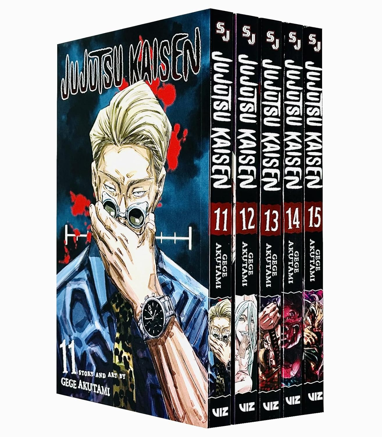 Jujutsu Kaisen Series Vol 11-15: 5 Books Collection Set by Gege Akutami