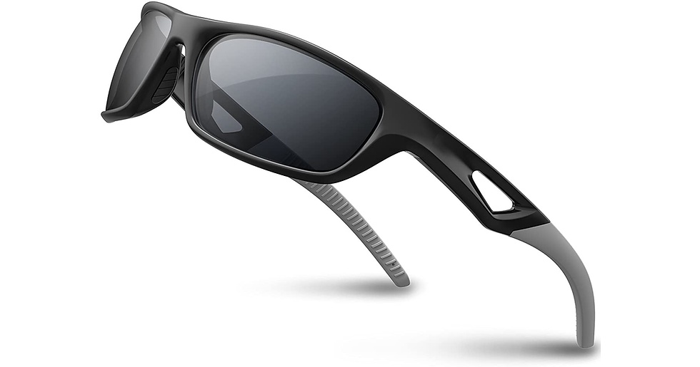 Thumbnail: RIVBOS Polarized Sports Sunglasses Driving Shades for Men TR90 Unbreakable Frame