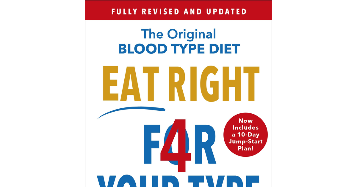 Eat Right 4 Your Type: Fully Revised with 10-Day Jump-Start Plan