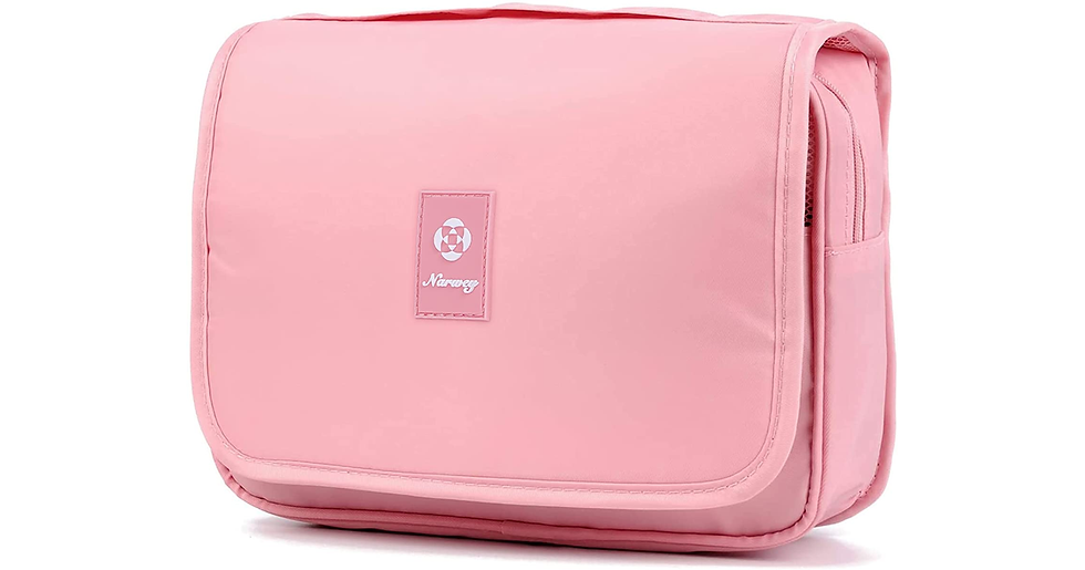 Thumbnail: Travel Hanging Toiletry Wash Bag Makeup Cosmetic Organizer for Women Girls Kids 