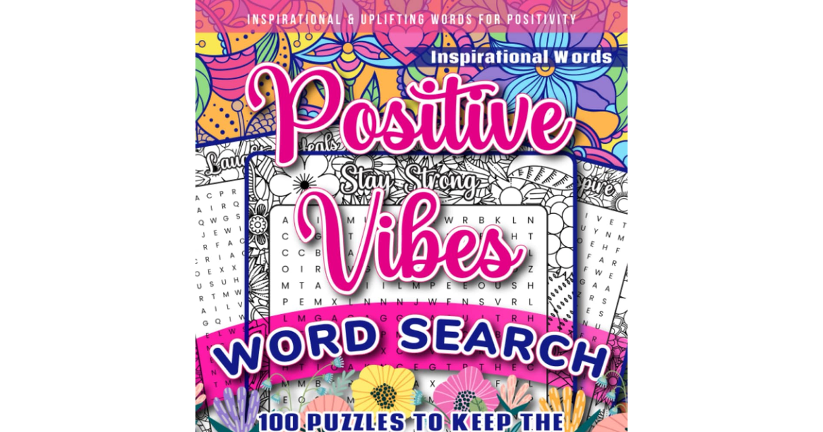 Inspirational Word Search for Adults, Teens & Seniors: Large Print Word Search P